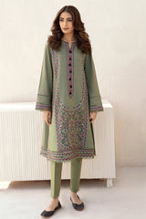 JAZMIN - 3PC DHANAK EMBROIDERED FL-W60
