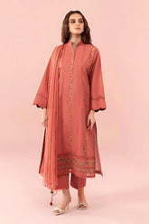 SAPPHIRE - 3PC DHANAK EMBROIDERED FL-W85
