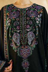 ZARA SHAHJAHAN - 3PC DHANAK EMBROIDERED FL-W78B