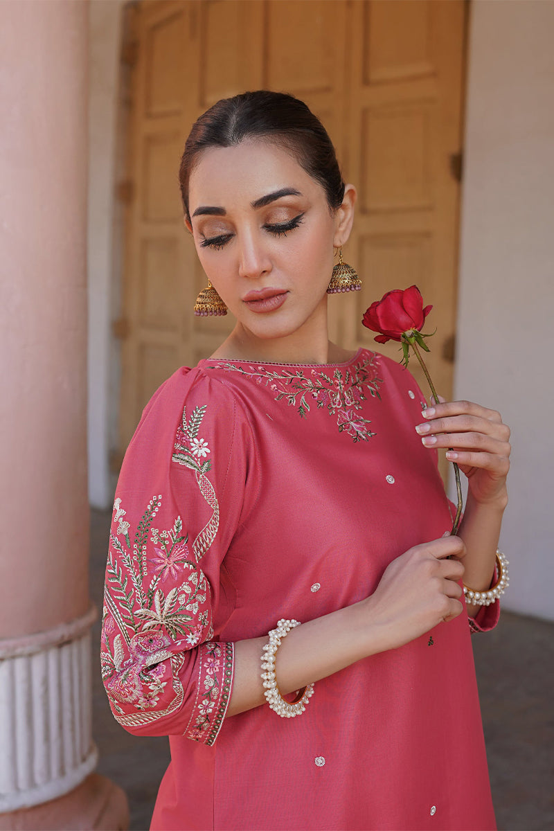 URGE - 2PC DHANAK EMBROIDERED FL-W207