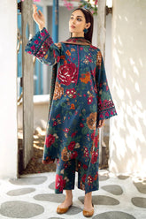 BAROQUE - 3PC KARANDI PRINTED FLKP-08