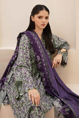 BAROQUE - 3PC KARANDI PRINTED FLKP-03