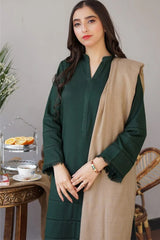 AISLING - 3PC DHANAK EMBROIDERED FL-W46