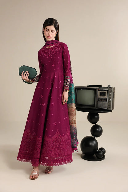JAZMIN- 3PC LAWN EMBROIDERED FL-278