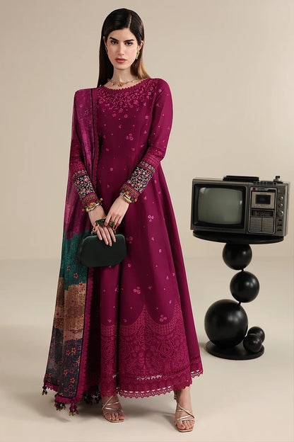 JAZMIN- 3PC LAWN EMBROIDERED FL-278