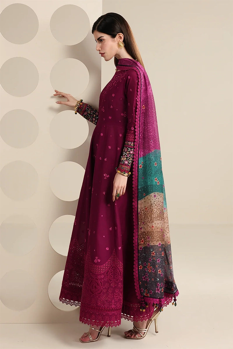 JAZMIN- 3PC LAWN EMBROIDERED FL-278