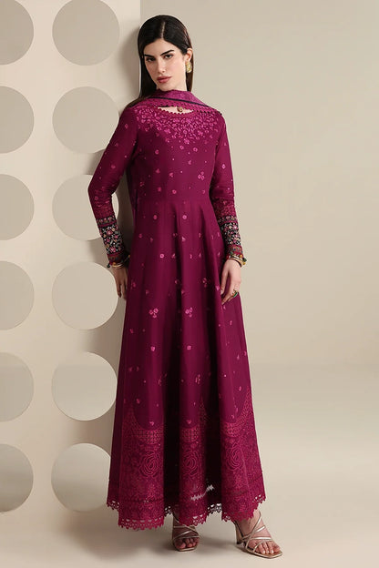 JAZMIN- 3PC LAWN EMBROIDERED FL-278