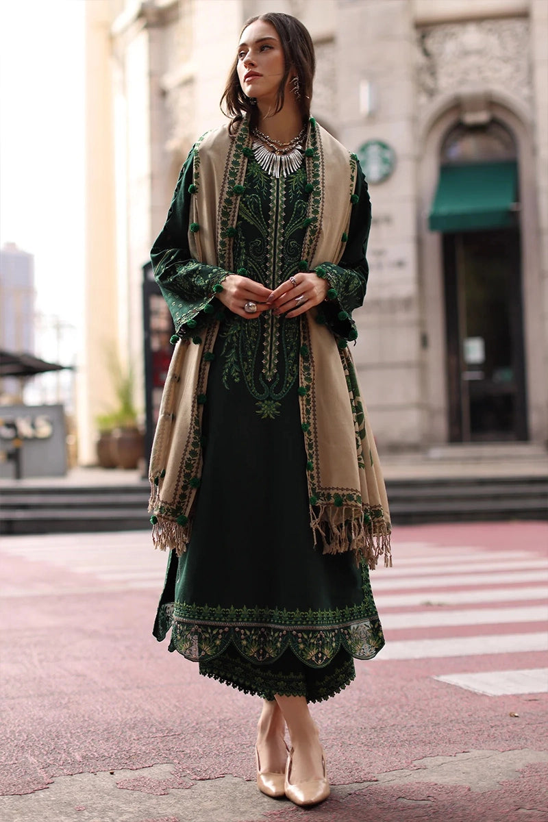 CHARIZMA - 3PC DHANAK EMBROIDERED FL-34N
