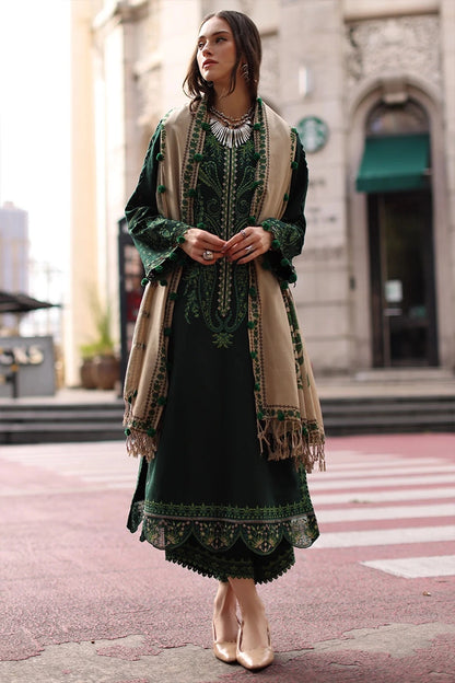 CHARIZMA - 3PC DHANAK EMBROIDERED FL-34N
