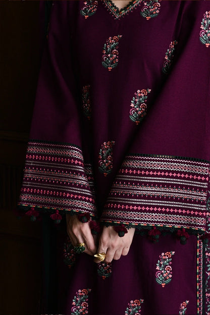 BATIK - 3PC DHANAK EMBROIDERED FL-W218