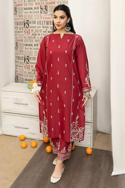 URGE - 3PC DHANAK EMBROIDERED FL-W151