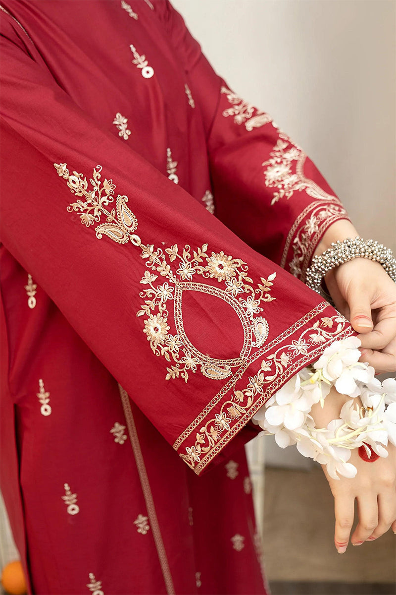 URGE - 3PC DHANAK EMBROIDERED FL-W151
