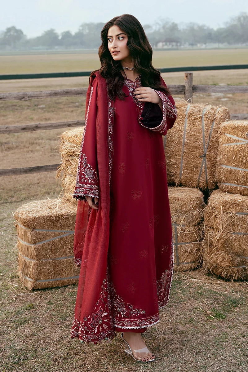 IZEL - 3PC LAWN EMBROIDERED FL-269