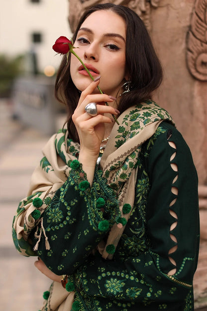 CHARIZMA - 3PC DHANAK EMBROIDERED FL-34N