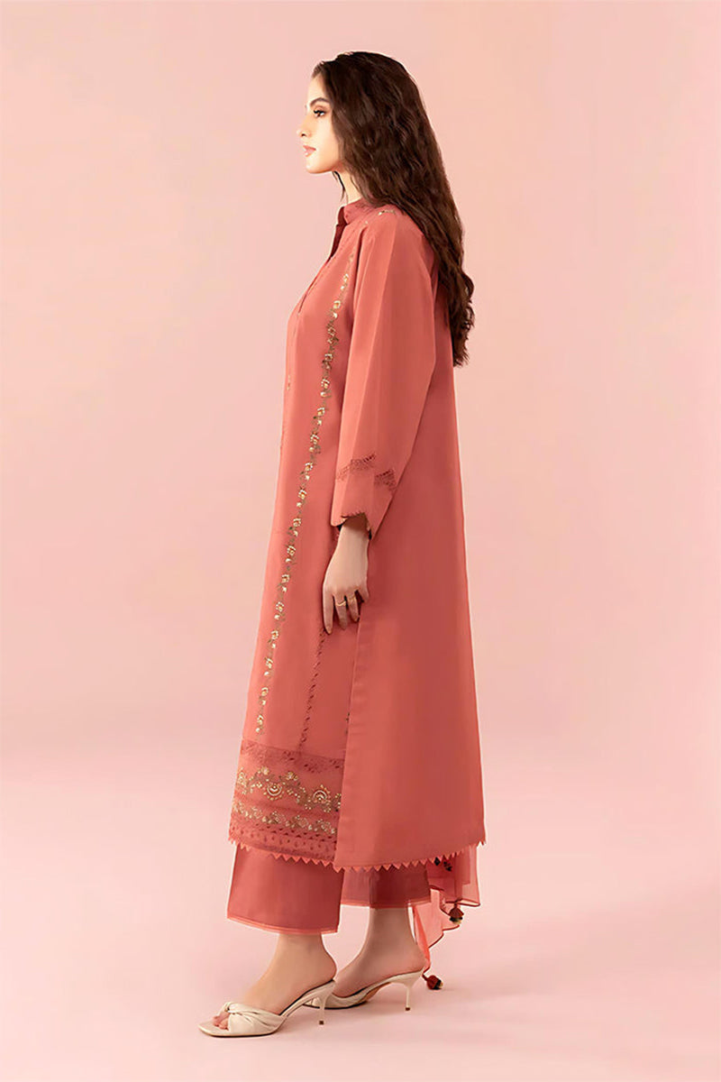 SAPPHIRE - 3PC LAWN EMBROIDERED FL-S85