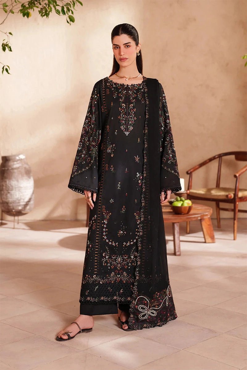 IZNIK- 3PC LAWN EMBROIDERED FL-263