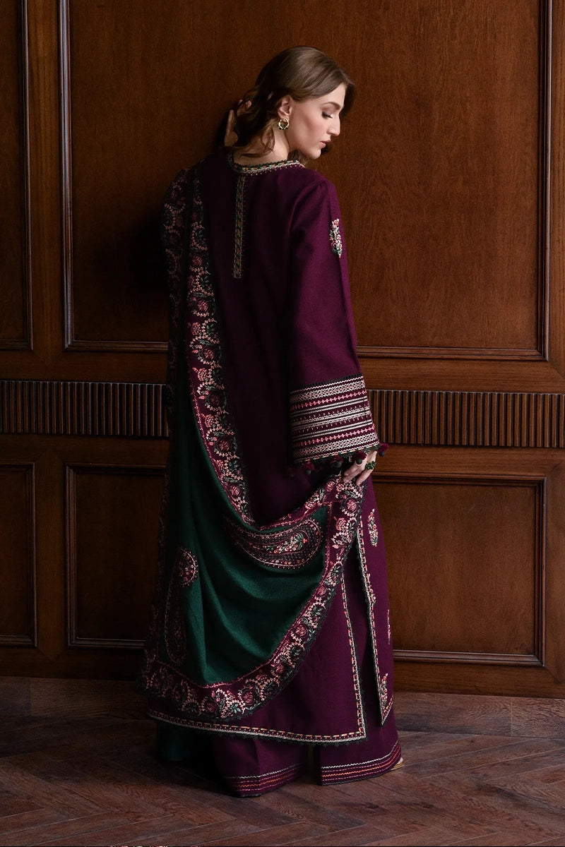 BATIK - 3PC DHANAK EMBROIDERED FL-W218