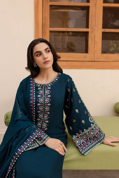 BATIK - 3PC LAWN EMBROIDERED FL-S170