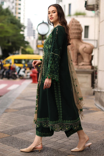 CHARIZMA - 3PC DHANAK EMBROIDERED FL-34N