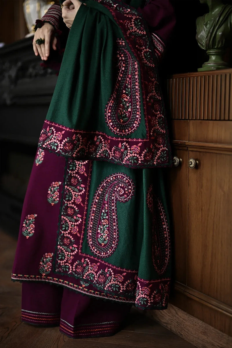 BATIK - 3PC DHANAK EMBROIDERED FL-W218