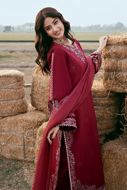 IZEL - 3PC LAWN EMBROIDERED FL-269