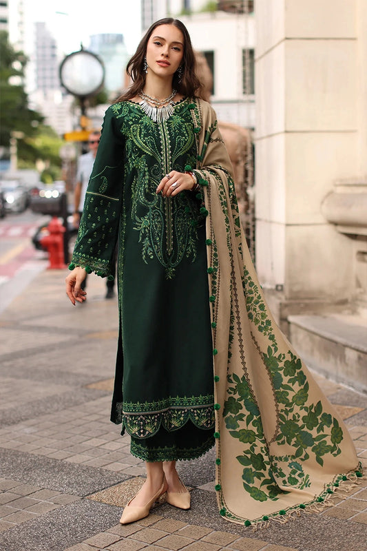 CHARIZMA - 3PC DHANAK EMBROIDERED FL-34N