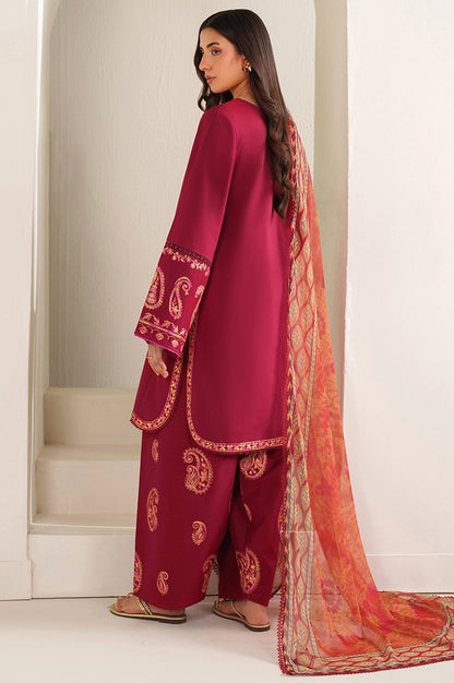 FARASHA - 3PC LAWN EMBROIDERED FL-265
