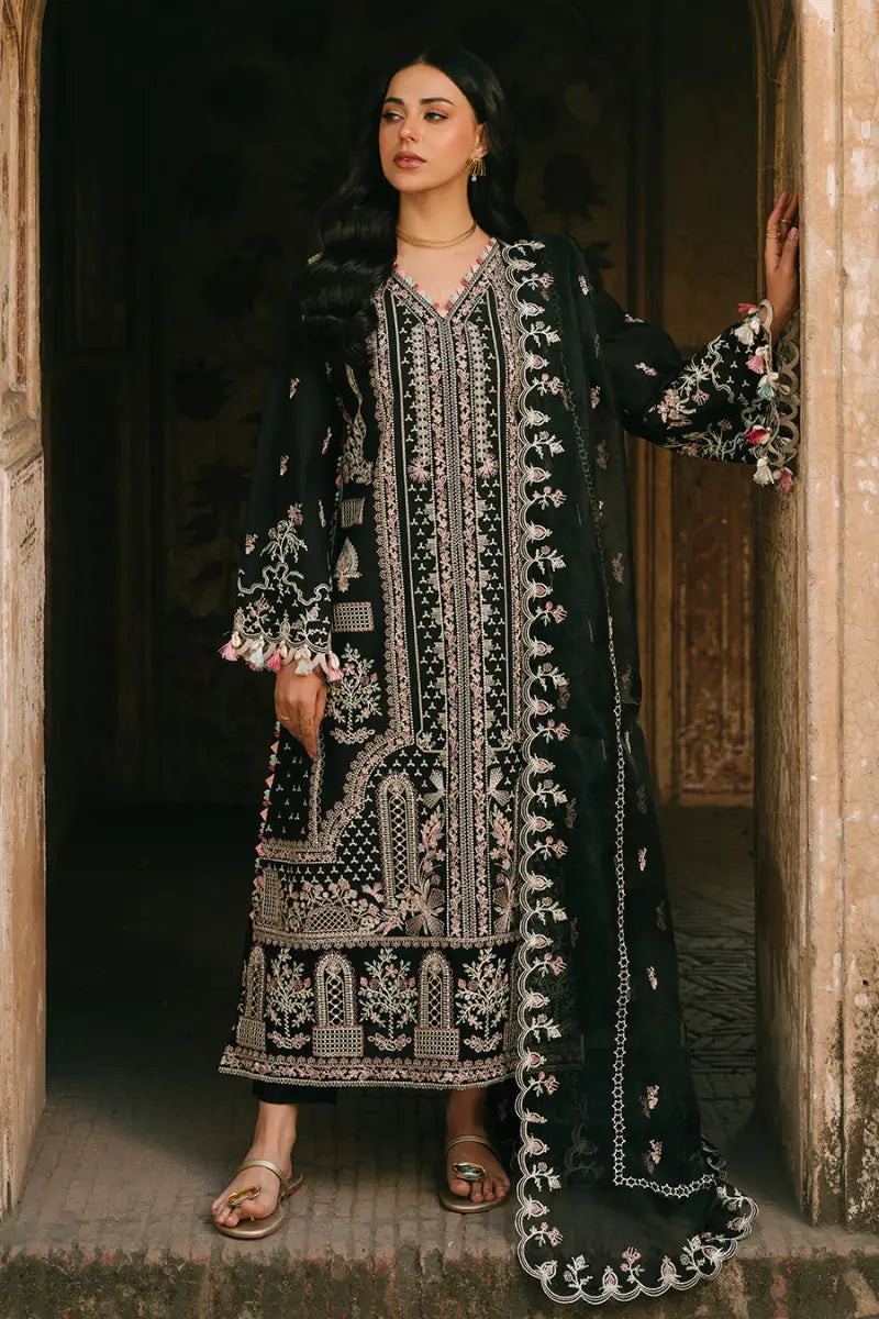 FIONA- 3PC LAWN EMBROIDERED FL-251