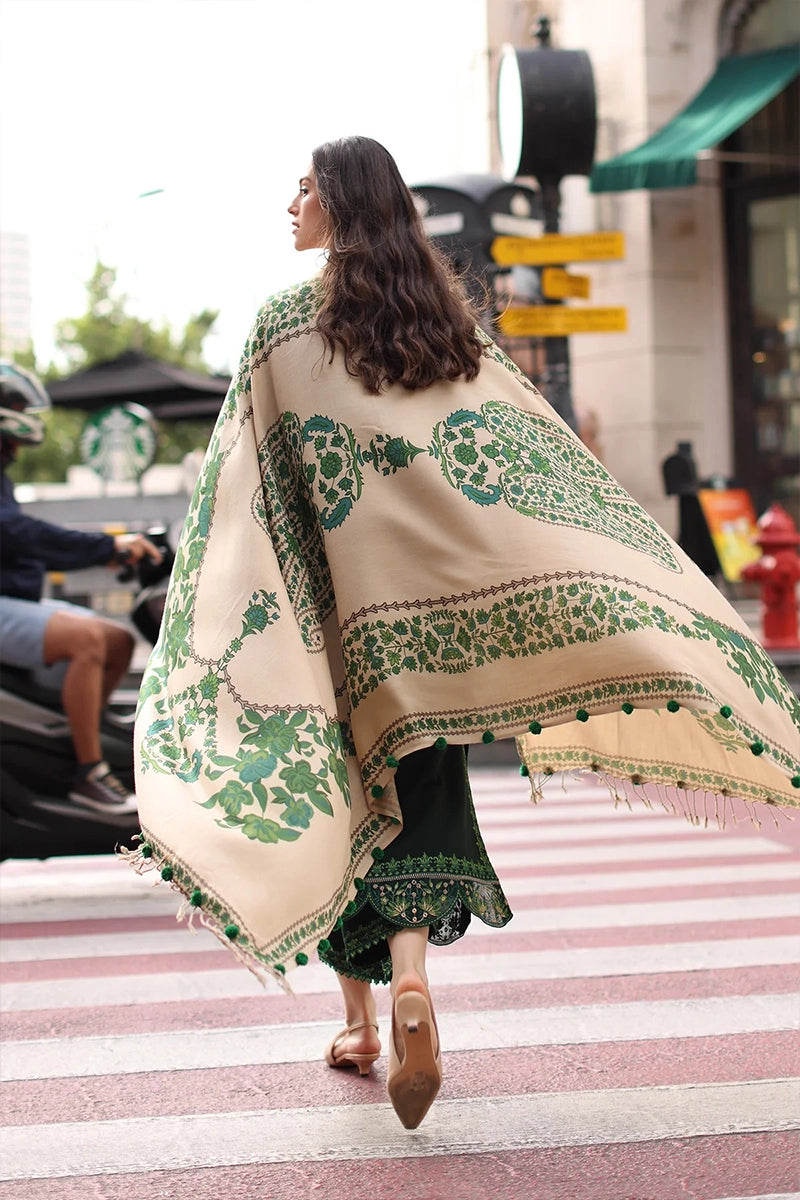 CHARIZMA - 3PC DHANAK EMBROIDERED FL-34N