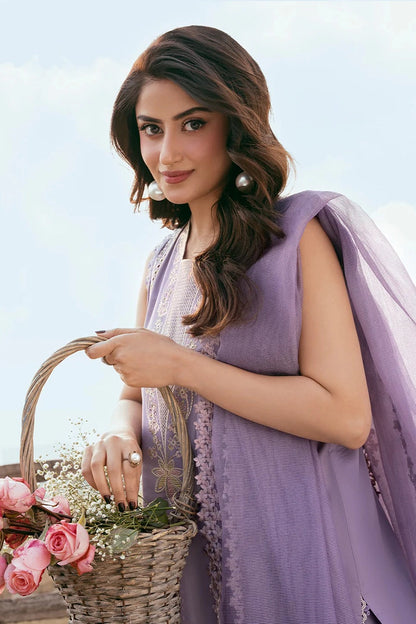 IZEL - 3PC LAWN EMBROIDERED FL-271