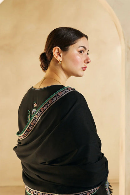 ZARA SHAHJAHAN - 3PC DHANAK EMBROIDERED FL-W78B