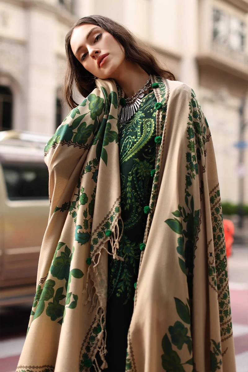 CHARIZMA - 3PC DHANAK EMBROIDERED FL-34N