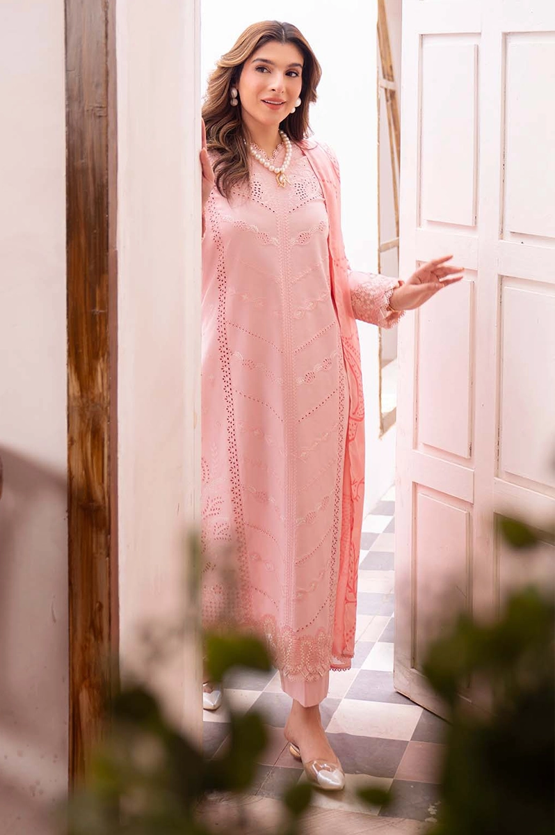 NEESHAY - 3PC LAWN EMBROIDERED FL-252