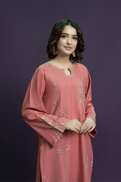 URGE - 2PC DHANAK EMBROIDERED FL-W201