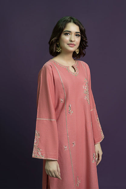 URGE - 2PC DHANAK EMBROIDERED FL-W201