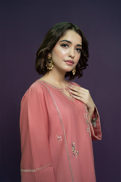 URGE - 2PC DHANAK EMBROIDERED FL-W201