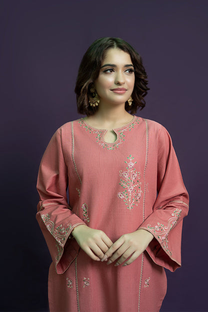 URGE - 2PC DHANAK EMBROIDERED FL-W201