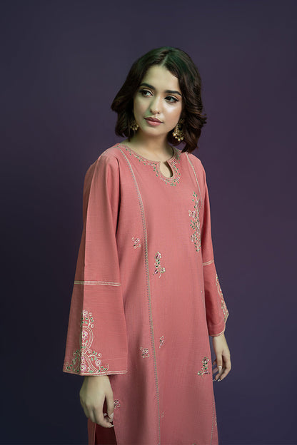URGE - 2PC DHANAK EMBROIDERED FL-W201