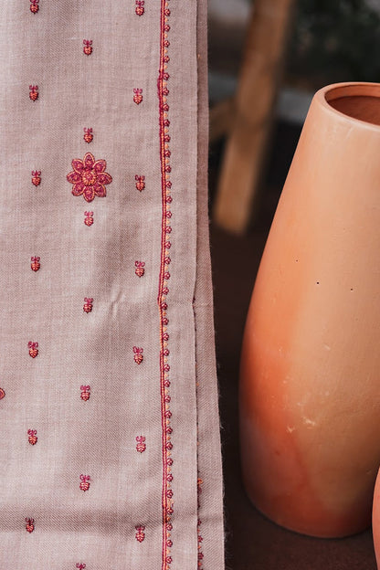 AISLING - 3PC DHANAK EMBROIDERED FL-W69