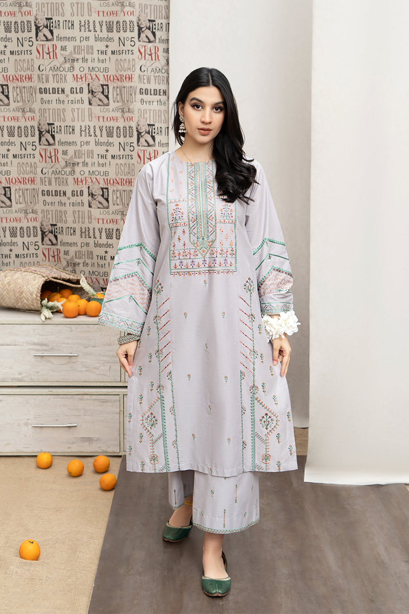 URGE - 3PC LAWN EMBROIDERED FL-S108