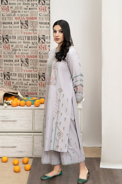URGE - 3PC LAWN EMBROIDERED FL-S108