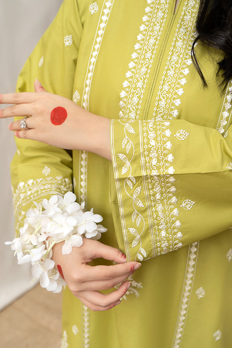 URGE - 3PC DHANAK EMBROIDERED FL-W110