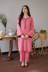 AISLING - 3PC DHANAK EMBROIDERED FL-W161