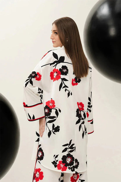 LULUSAR - 2PC DIGITAL SILK PRINTED FLSP-03