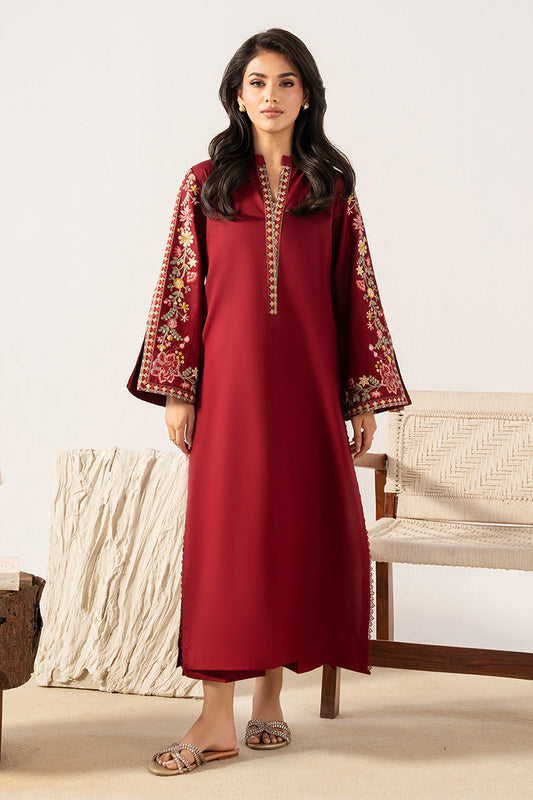 IZEL - 2PC DHANAK EMBROIDERED FL-W208
