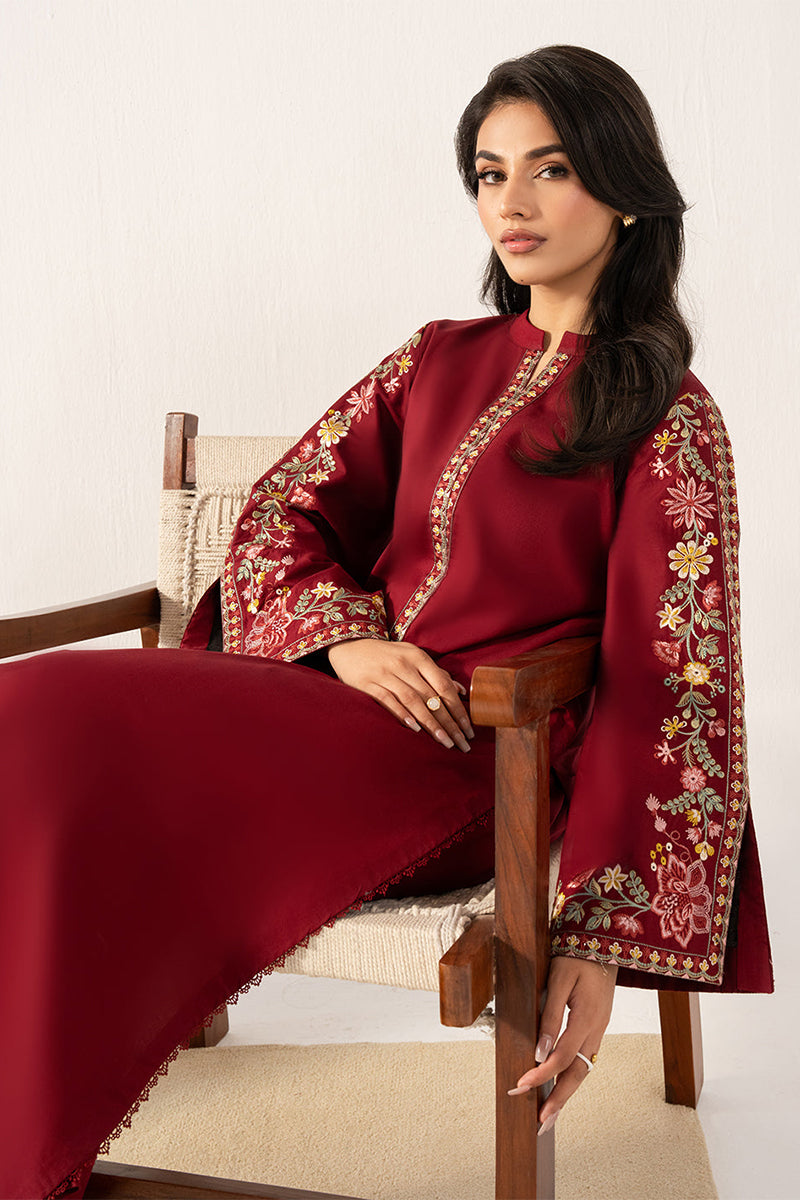 IZEL - 2PC DHANAK EMBROIDERED FL-W208