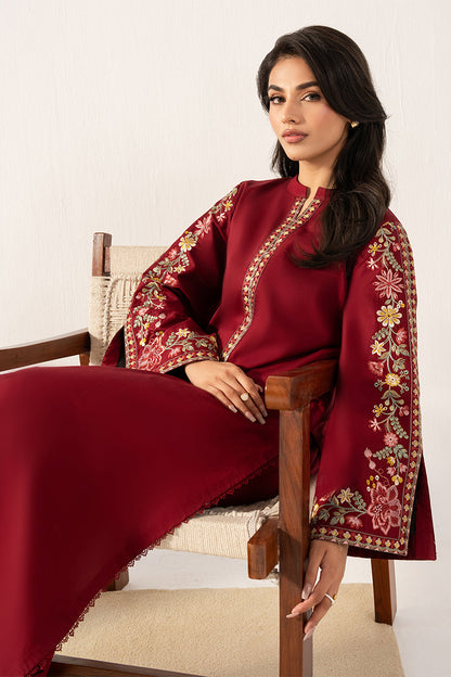 IZEL - 2PC DHANAK EMBROIDERED FL-W208