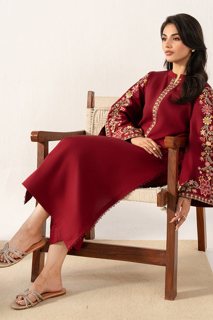 IZEL - 2PC DHANAK EMBROIDERED FL-W208