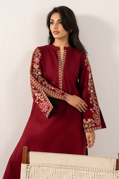 IZEL - 2PC DHANAK EMBROIDERED FL-W208