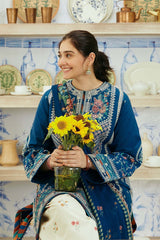 ZARA SHAH JAHAN - 3PC LAWN EMBROIDERED FL-S131